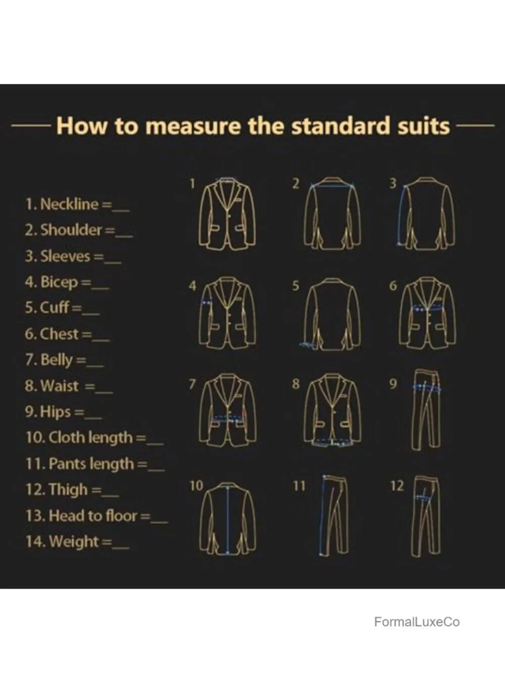 Men's Slim Fit 2 Piece Suit Solid 2 Button Blazer Jacket Pants